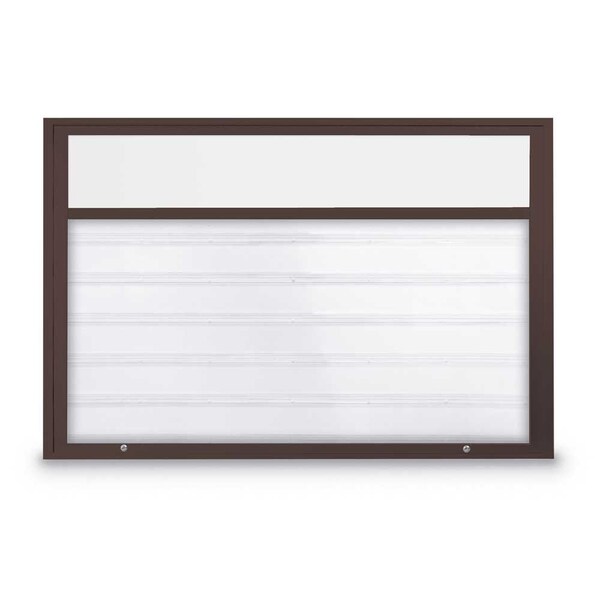 Single Door Radius Corkboard, 18"X24", B